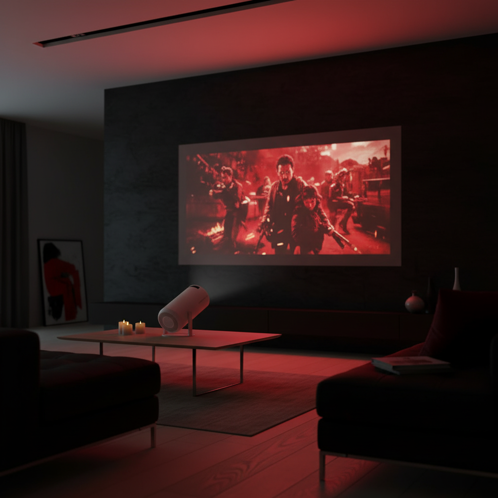 Cinematic Home Theater Projector